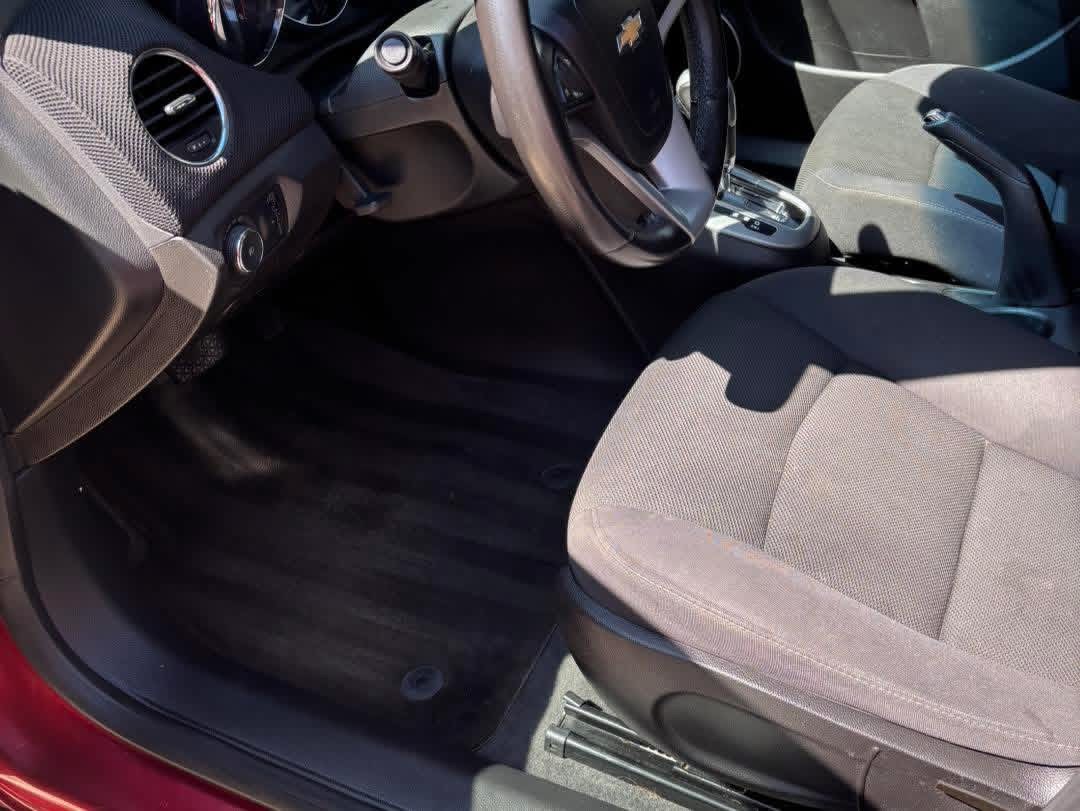 Chevy interior after deep vacuum and clean