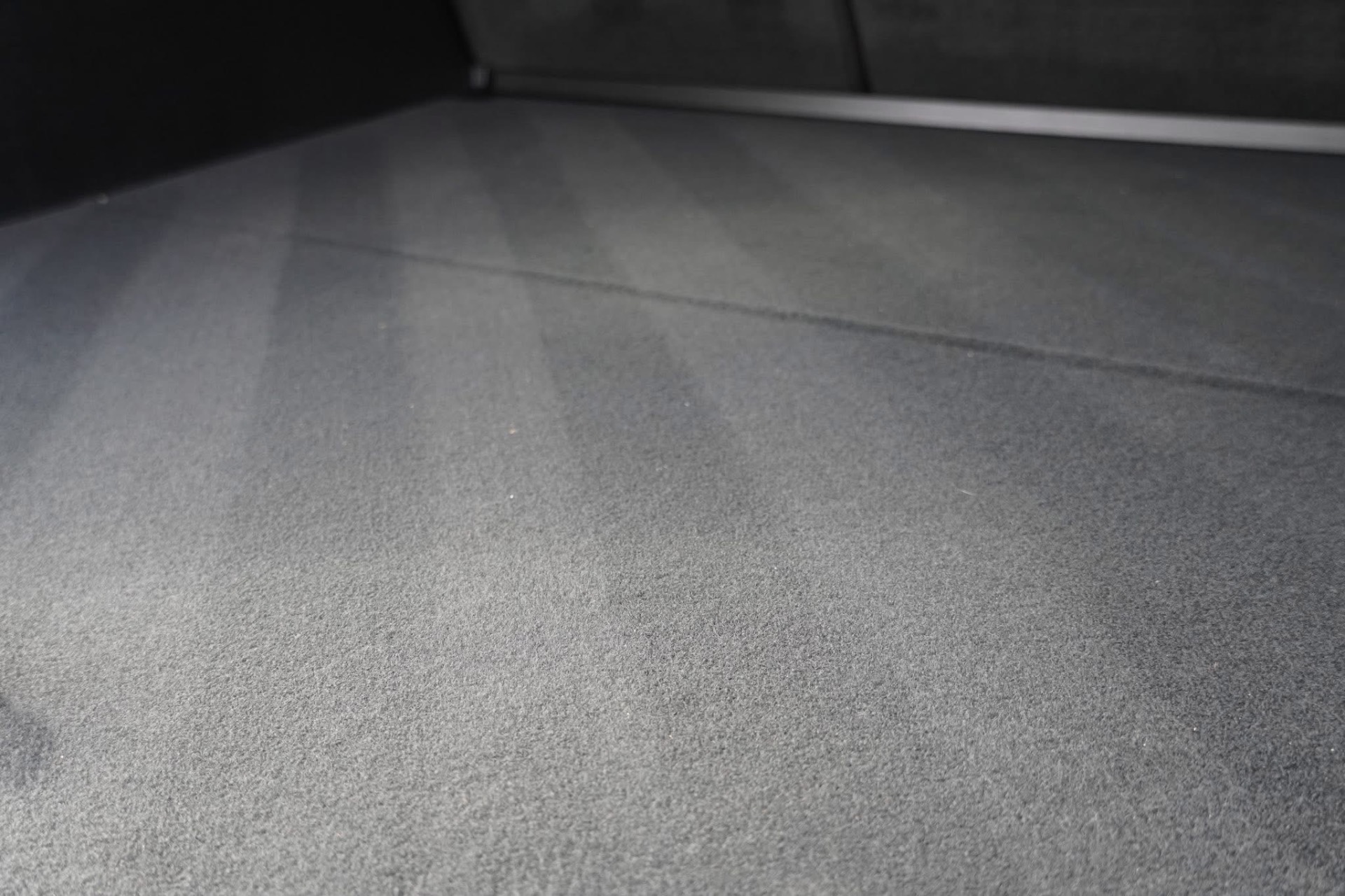 Truck bed carpet cleaned and refreshed